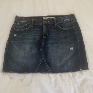Size 10 Old Navy Distressed Jean Skirt